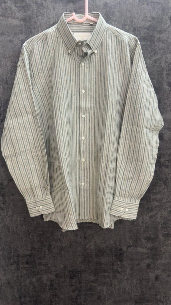 Rich Green Stripe Shirt