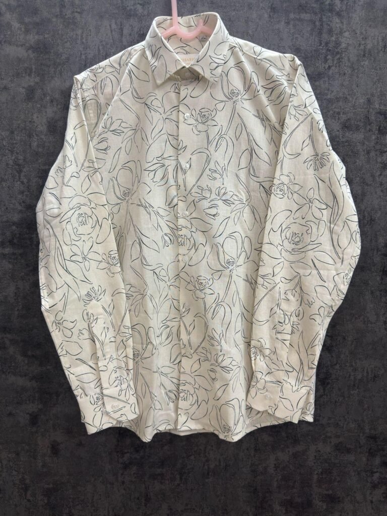 One Line Rose Art Shirt