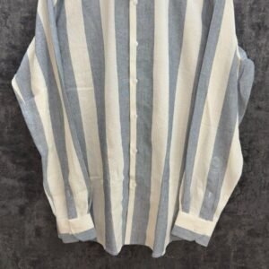 Broad Stripe Powder Blue Shirt