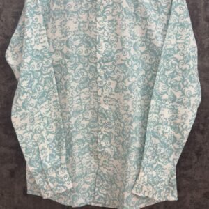 Mint Green Floral Shirt