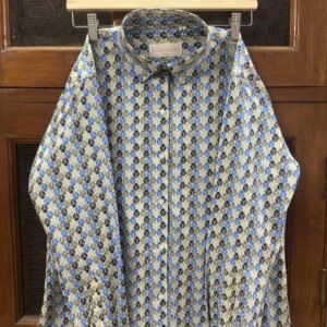 Cotton Poplin Shirting Colored Cube