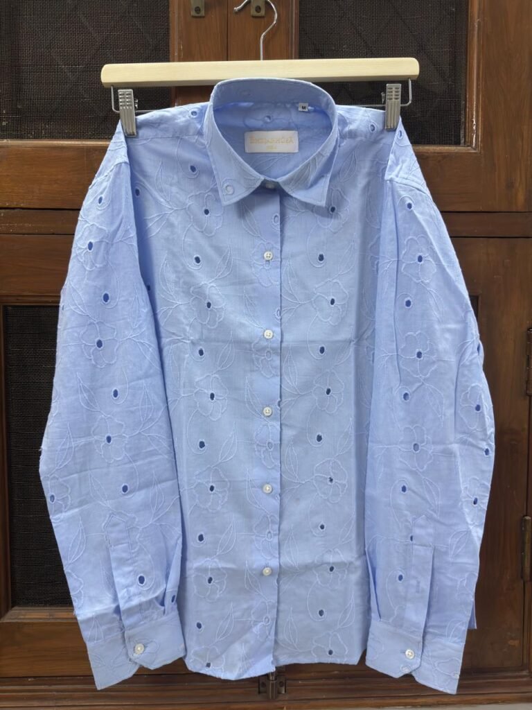 Dust Blue Rose Shirt